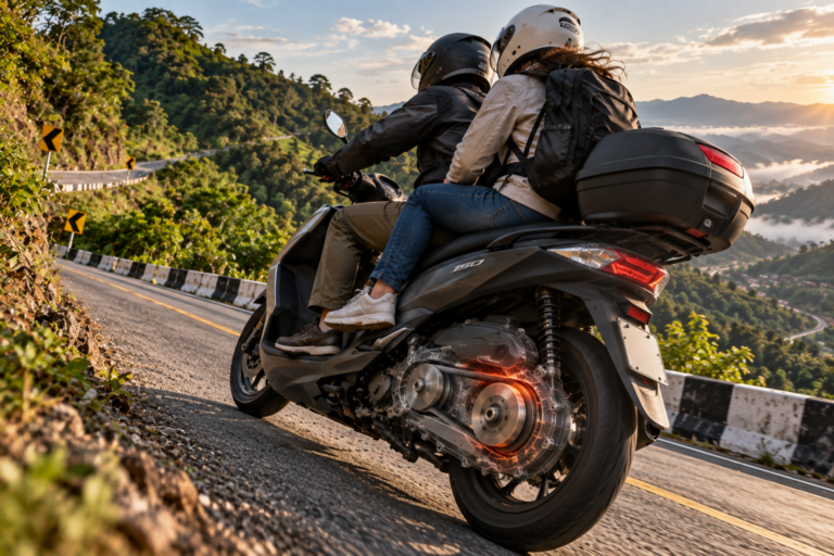Why a Scooter Can Feel Fine in Chiang Mai and Weak in the Mountains